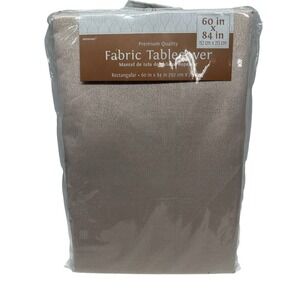 Anscan 60 x 84" Rose Gold Rectangle‎ Tablecloth